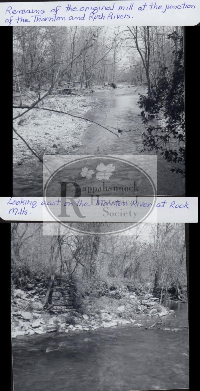 Views of Thornton River at Rock Mills