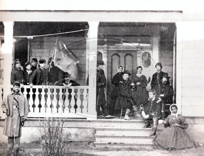 Gen. George Custer and Staff