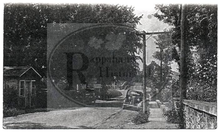 Flint Hill ca 1940 with a view of the Tea Room