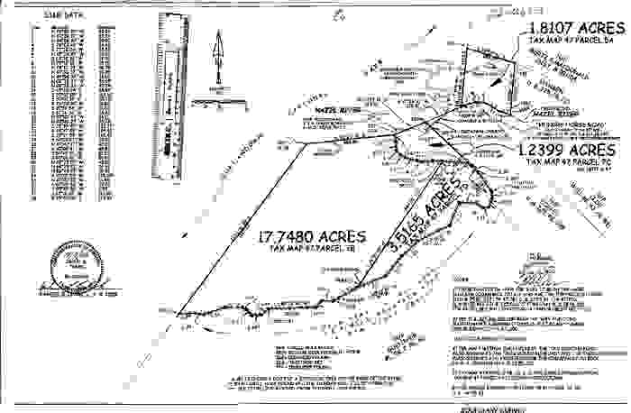 Walker Jenkins Mill; Survey and Deed of the William Beck Estate 2002