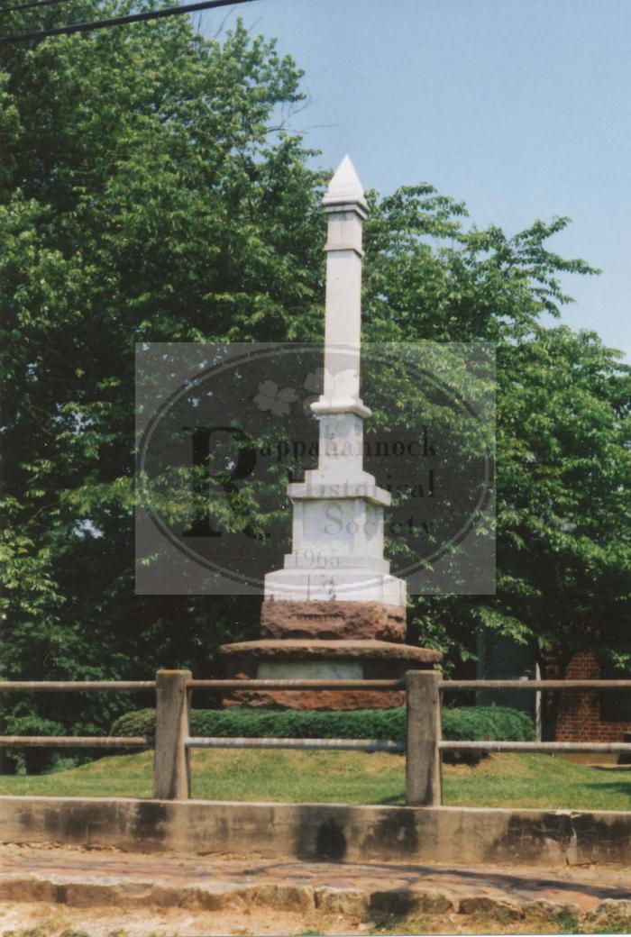 Images of the Rappahannock County Confederate Monument