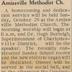Homecoming and Dedication at Amissville Methodist 