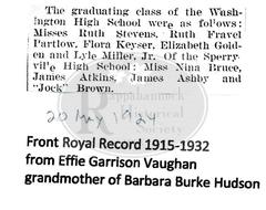 Sperryville High School