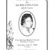 Funeral Program of Ida Belle Carter