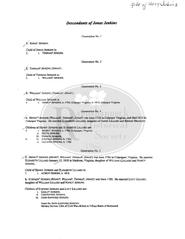 Genealogy of Jonas Jenkins Descendants