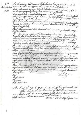 John Jenkins Will Information-1816
