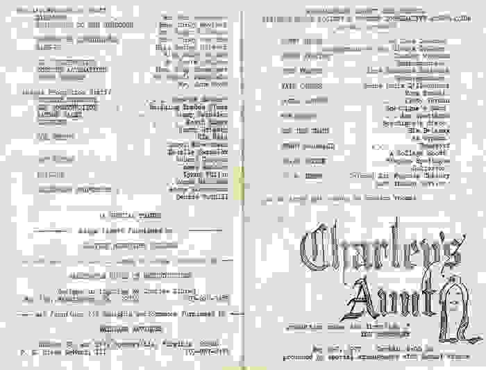 Charley's Aunt Performed at RCHS