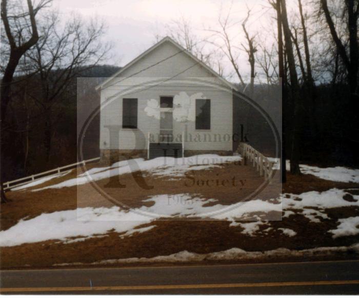 Front View of Beech Springs Baptist Church