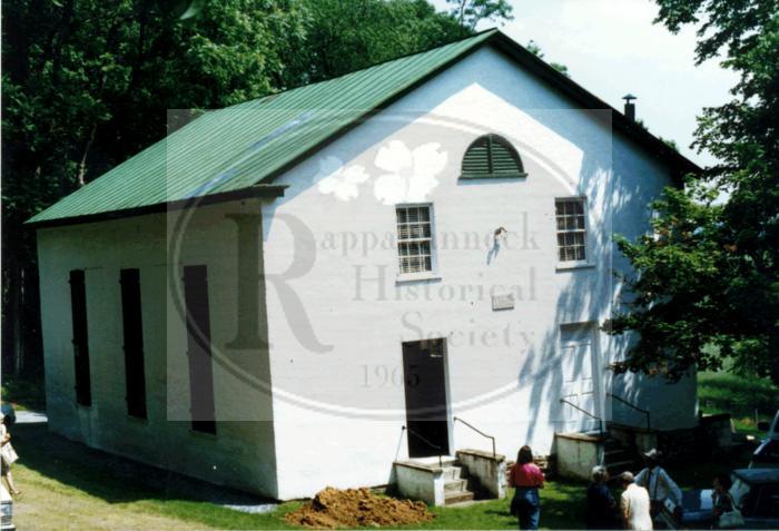Side Entrance of Battle Run Church